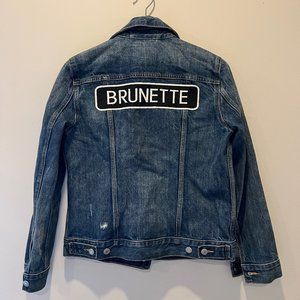 Levi’s Vintage Trucker Jacket (Distressed) CUSTOM by BRUNETTE the Label (Small)